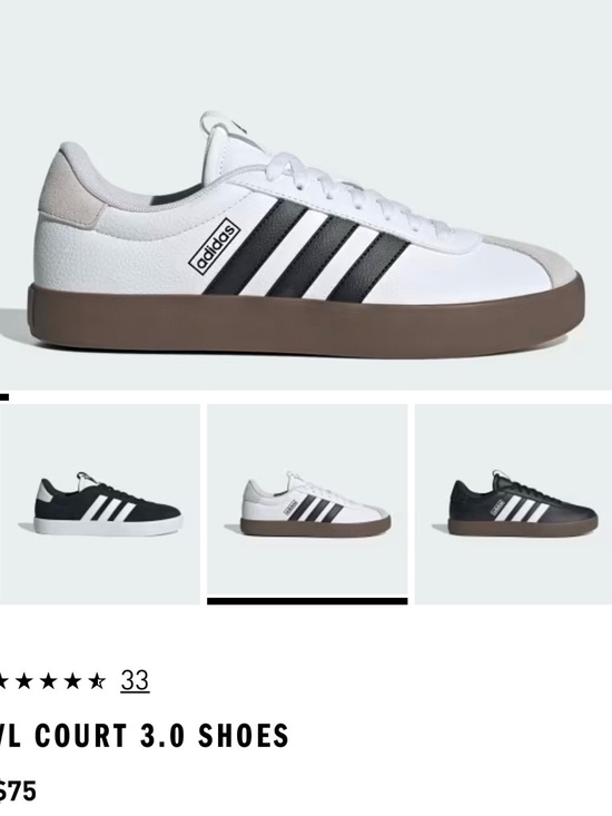 Adidas women’s VL Court 3.0, size 7.5 - Picture 13 of 14